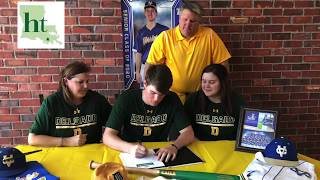 Vandy baseball player signs with Delgado [upl. by Redmond]