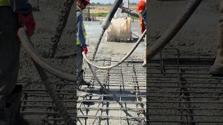 Concrete Smooth Pumping youtubeshorts concrete shorts construction short cement pumping [upl. by Wertz531]