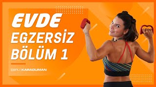 Spora Yeni Başlayanlar İçin EVDE EGZERSİZ Hareketleri  Bölüm 1 [upl. by Nnylyaj]