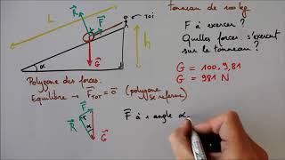 Le travail dune force  formule et calcul  1ère  Physique [upl. by Nami]