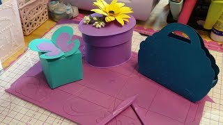 Crafters Companion Ultimate Pro Embossing Boards UltiBags amp UltiBoxes Tutorial [upl. by Aryahay]