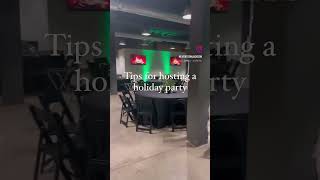 Tips for Hosting a Holiday Party [upl. by Carmine547]