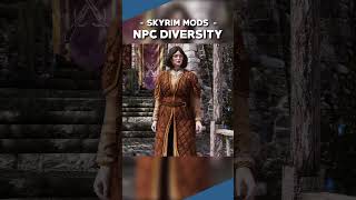 The Best Mods For Diversivied NPCs In Skyrim [upl. by Win]