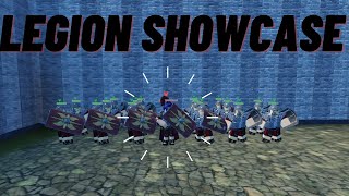 Legion Showcase ROBLOX WARLORDS [upl. by Aihtekal]