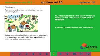 Staatsexamen B1  Examenopgaven Set 26  Spreken [upl. by Alduino624]