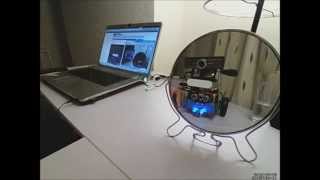 mBot with webcam and Raspberry Pi onboard [upl. by Nnov]