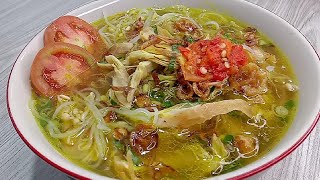 RESEP SOTO AYAM KUAH KUNING [upl. by Iain2]