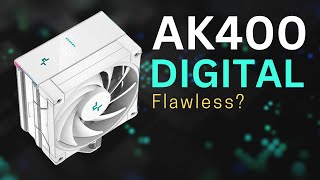 Deepcool AK400 Digital Budget Premium CPU Air Cooler Review [upl. by Dorion]