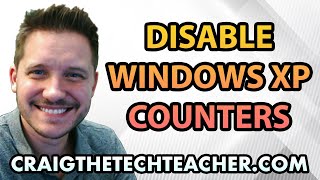 Disable Performance Counters on Windows XP [upl. by Aiouqahs]