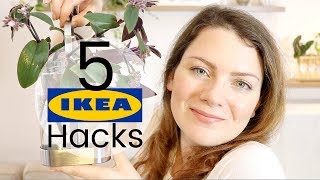 IKEA hacks  5 astuces IKEA spécial Plantes pots bocaux et boutures  Ikea Hacks for Plants 3 [upl. by Adorne]