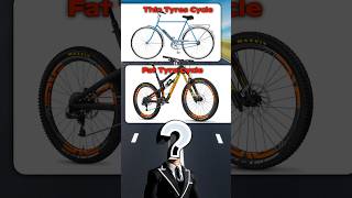 Thin tyres or Fat tyres which bicycle should you purchase By VMC [upl. by Adalia]