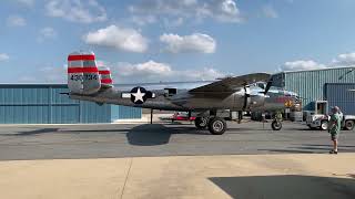 B25 Mitchell quotPanchitoquot  Parking [upl. by Oluas]