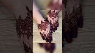 Beautiful back hand mehndi design😍yutubeshortsyoutubefeedviraldesigns2024😱🔥 [upl. by Donnell]