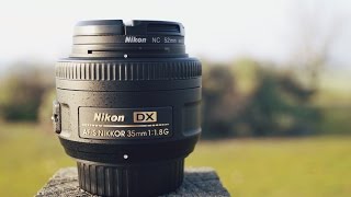 Nikon AF S DX Nikkor 35mm f1 8G Unboxing amp Review [upl. by Kanal]