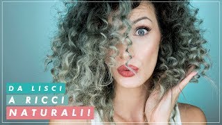 DA LISCI A RICCI EFFETTO NATURALE 😮🙆🏻  Try It On 22 [upl. by Akenn947]