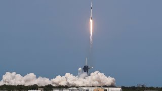 NASA SpaceX launch historic Falcon 9 flight [upl. by Loreen]