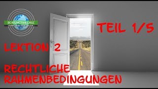 Theorieunterricht Fahrschule Lektion 2  Teil 15 Rechtliche Rahmenbedingungen [upl. by Olwen671]