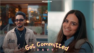 Got Committed Official Video  Davy  Simar kaur  Punjabi song 2024  Pro Media [upl. by Blader834]