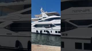 Presidential Yatch crusing somewhere around Saint Tropez in France tinubugovt [upl. by Downe]