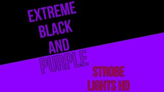 1 Hour Extreme Fast Purple Strobe Lights SEIZURE WARNING [upl. by Amary]