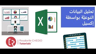 Qualitative Data Analysis with Excelتحليل البيانات النوعيّة بواسطة إكسيل [upl. by Arlon]