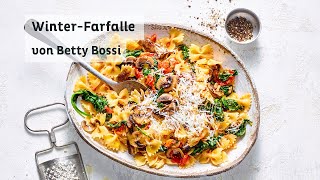 WinterFarfalle  Rezept von Betty Bossi in Kooperation mit Barilla [upl. by Ollie]