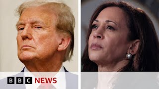 US election Is Trump or Harris leading in the polls  BBC News [upl. by Eecram]