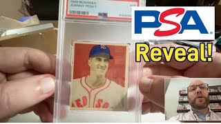 PSA amp PSADNA Vintage Sports Card amp HOF Baseball Autographs Reveal [upl. by Ssilb544]