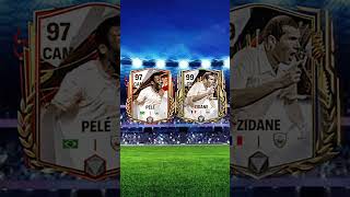 🇧🇷 Pele vs Zidane 🇫🇷  fcmobile fifamobile fifa23 footballgame vs [upl. by Ahsitra764]