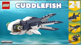 Cuddlefish MOC LEGO 31088 Alternate Digital Build [upl. by Lenci]