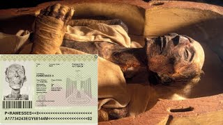 Why was Pharaohs passport made after 3000 years  King Rameses II  Mummies of Ancient Egypt [upl. by Lenette]