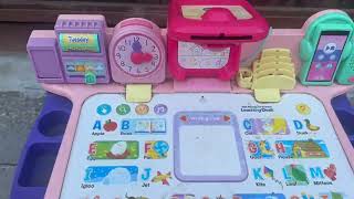 Review VTech Touch and Learn Activity Desk Deluxe [upl. by Dagna524]