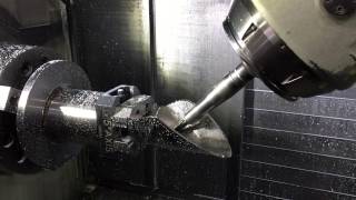 Usinage sur Mazak Integrex I400 [upl. by Noswal]