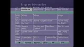 DirecTV Program Guide Sampler 111997 [upl. by Trow]