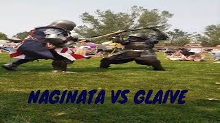 NAGINATA VS GLAIVE KNIGHT VS SAMURAI [upl. by Clint]