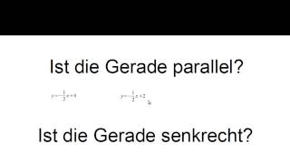 10 MathematikNachhilfe Funktionsgleichung aus Graphik bestimmen parallele und senkrechte Geraden [upl. by Hite]