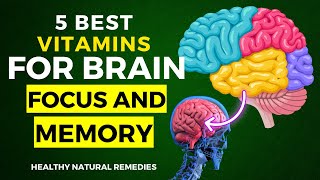 5 Best Vitamin Supplements For Brain Focus And Memory [upl. by Ecnerat120]