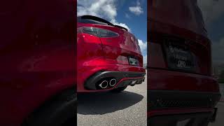 The Alfa Stelvio QV looks and sounds incredible‼️ alfaromeo stelvio quadrifoglio exhaustsound [upl. by Boffa143]