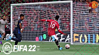 FIFA 22  Marcus Rashford Goals Compilation  Part 1  Career Mode  HD Gameplay [upl. by Assyla]