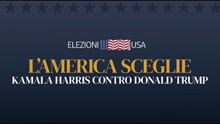 La diretta sulle elezioni presidenziali americane le ultime notizie e opinioni su Usa 2024 [upl. by Procto]