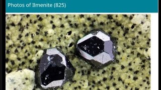 Natural Ilmenite Crystals metallic from a new find in Bunir valley kpk Pakistan [upl. by Ajay678]