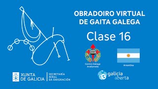 Obradoiro Virtual de Gaita Galega  Clase 16 [upl. by Adonis]