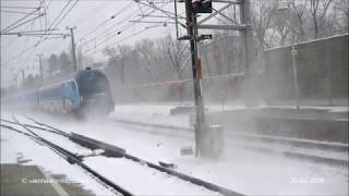 Schneefall in Wien 20022018 Winter in Vienna [upl. by Gefell215]