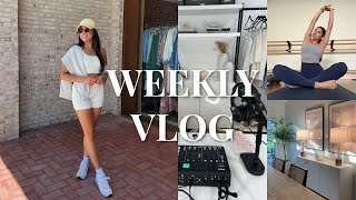 Weekly Dallas Vlog Home Updates Pranking Madi Errands Podcast Filming [upl. by Leinaj]