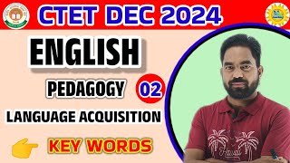 CTET English Pedagogy Important keywords By Vivek Sir  M jar Coaching [upl. by Ynnattirb]