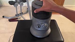 Honeywell surround heat space heater test Heater test 20242025 heating season￼ [upl. by Jair]