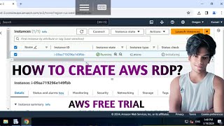 HOW TO CREATE AWS RDP  AWS FREE TRIAL  awsfreetrial awsfreerdp freerdp azurerdp awsportal [upl. by Sig186]