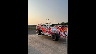 DIRT TRACK RACING  Matteo Panunte 99pjr  Ransomville Speedway  091324 [upl. by Luckin]