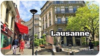 Lausanne Switzerland  City Center [upl. by Lansing]