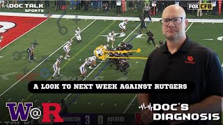 Docs Diagnosis  A Look To Next Week Against Rutgers [upl. by Narhet]